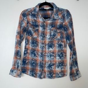 LOVESTICH - Distressed High Quality Flannel